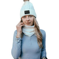 Produktbild von Cieli Equestrian Signature Bommelmütze für Damen in Weiß
