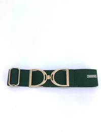 Cieli Equestrian Signature Elastischer Galogen-Gürtel für Damen in Grün – Bild 1 von 1