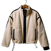 Produktbild von Cieli Equestrian Tina Teddy Fleecejacke für Damen in Beige Größe 2XS