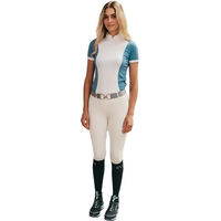 Produktbild von Cieli Equestrian Turnierhose Mid Grip Damen Performance Weiß Größe 32
