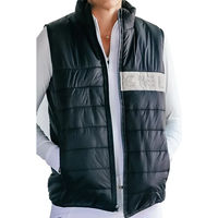 Produktbild von Cieli Equestrian Weste Carter aus Baumwolle Unisex Schwarz Blau Größe L
