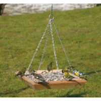 Produktbild von CJ Wildlife Bodenfutterstation für Vögel aus Holz in Braun
