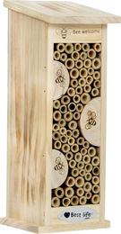 Produktbild von CJ Wildlife Insektenhotel Floreana aus Holz in Natur Braun 13 x 12 x 32,2 cm