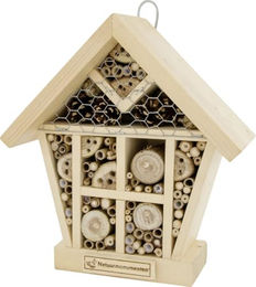 Produktbild von CJ Wildlife Insektenhotel Sol aus Naturholz 26 x 11 x 28 cm
