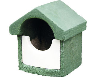 CJ Wildlife Meisenkasten aus Holz für Wildvögel in Grün – Bild 1 von 2