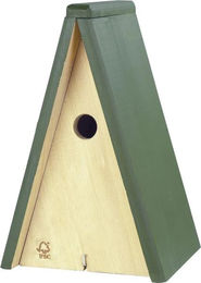 Produktbild von CJ Wildlife Meisenkasten Miami Nistkasten für Wildvögel Natur Grün FSC Metall