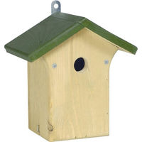 Produktbild von CJ Wildlife Nistkasten Portland Meisenkasten für Wildvögel Grün/Natur FSC-zertifiziert 23x19x13 cm