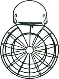 CJ Wildlife Vogelfutterspender Meisenknödel Kranz aus Metall in Grün Ø 17 cm – Bild 1 von 2
