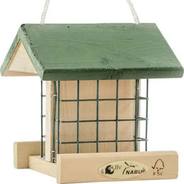 CJ Wildlife Vogelhaus Pasadena aus Holz in Grün/Natur 18x19x19 cm – Bild 1 von 2