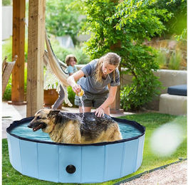 Clanmacy Haustier-Swimmingpool Planschbecken für Hunde und Katzen – Bild 1 von 4