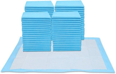 Clanmacy Hundematte Welpenunterlage Trainingsunterlage für Hunde Blau 60x45cm/60x60cm - 50 x 45 cm – Bild 1 von 3