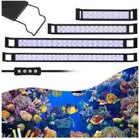 Produktbild von Clanmacy LED Aquariumleuchte für Süßwasser Fischbeleuchtung 35-105cm verstellbar 25W - 25 cm