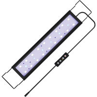 Produktbild von Clanmacy LED-Aufsetzleuchte 20W für Süßwasser-Aquarien 75-90cm mit Timer - 20 cm