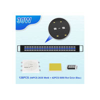 Produktbild von Clanmacy RGB LED Aquariumleuchte für Aquarien 90-120cm Schwarz