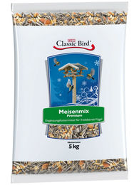 Classic Bird Meisenmix Wildvogel Streufutter 5 kg - 5 x 1 kg – Bild 1 von 3