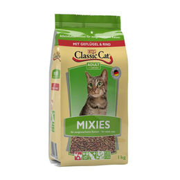 Produktbild von Classic Cat Mixies Trockenahrung für Katzen Adult Geflügel und Rind 1kg - 1 kg