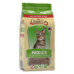 Classic Cat Mixies Trockenfutter für Katzen Adult mit Geflügel Rind und Fisch 4 kg - 4000 g – Bild 1 von 2