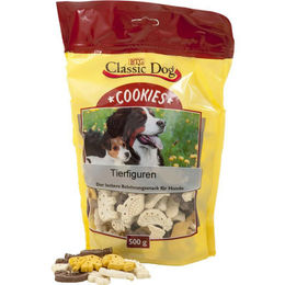 Classic Dog Belohnungssnack Cookies Tierfiguren für Hunde Adult 500g - 500 g – Bild 1 von 2
