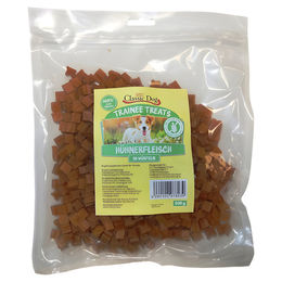 Classic Dog Belohnungssnack Hühnerfleischwürfel getreidefrei mit hohem Fleischanteil 500 g – Bild 1 von 2