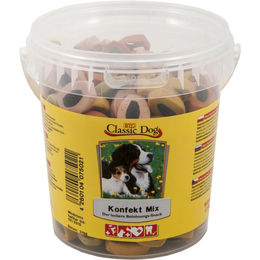 Classic Dog Belohnungssnack Konfekt Mix für erwachsene Hunde mit Rind Lamm Huhn und Lachs 500g - 500 g – Bild 1 von 2