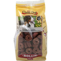 Produktbild von Classic Dog Belohnungssnack Rollis mit Lachs glutenfrei für Hunde 500 g - 500 g
