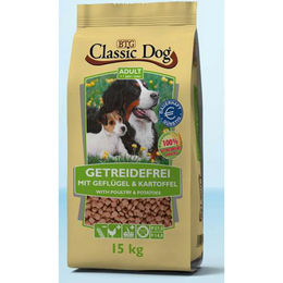 Classic Dog Hundetrockenfutter Geflügel getreidefrei 15 kg - 15 kg – Bild 1 von 3