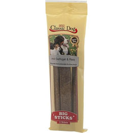 Produktbild von Classic Dog Kausnack Big Sticks Geflügel & Reis 16x 3er Pack - 16 x 3 Stk.