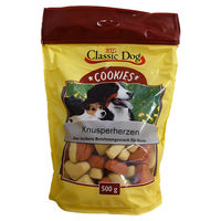 Produktbild von Classic Dog Knusperherzen Belohnungssnack für Hunde 500 g - 500 g
