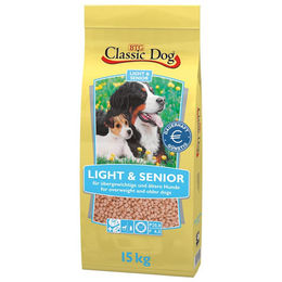 Classic Dog Light & Senior Hundetrockenfutter Geflügel zur Gewichtsreduktion 15 kg - 15 kg – Bild 1 von 2