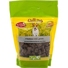 Classic Dog Meateez Hundesnack mit Lamm getreidefrei und glutenfrei 12 x 150 g - 12 x 150 g – Bild 1 von 2