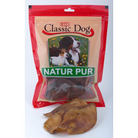 Produktbild von Classic Dog Schweineohren Naturkauartikel für Hunde Monoprotein ohne Zusatzstoffe 100 Stück
