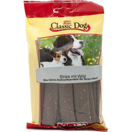 Classic Dog Snack Strips mit Wild Trockenfleisch für Hunde Adult 14 x 20 Stück - 14 x 20 Stk. – Bild 1 von 2