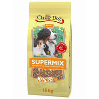 Produktbild von Classic Dog Supermix Hundetrockenfutter für erwachsene Hunde 15 kg - 15 kg