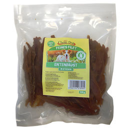 Classic Dog Trockenfleisch Entenbrustfilets Getreidefrei 500 g – Bild 1 von 2