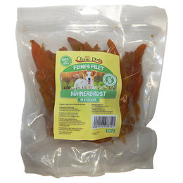 Classic Dog Trockenfleisch Hühnerbrustfilets getreidefrei und monoprotein 500 g – Bild 1 von 2