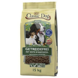 Classic Dog Trockenfutter Ente für erwachsene Hunde getreidefrei 15 kg – Bild 1 von 2