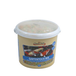 Produktbild von Classic Fish TeichMix Fischfutter für Goldfische im 5L Eimer - 5 l