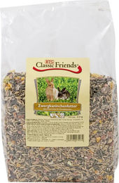 Classic Friends Kleintierfutter für Kaninchen Hauptfutter ohne Farb- und Aromastoffe, 2,5 kg - 4 x 2,5 kg – Bild 1 von 4