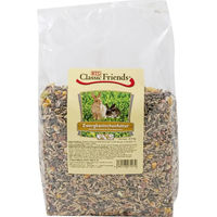 Produktbild von Classic Friends Kleintierfutter für Kaninchen Hauptfutter ohne Farb- und Aromastoffe, 2,5 kg - 4 x 2,5 kg