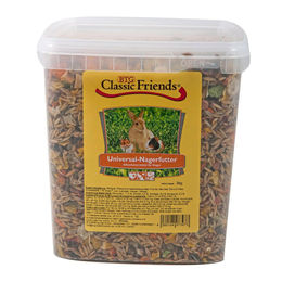 Classic Friends Universal Nagerfutter ohne Farb- und Aromastoffe sowie Konservierungsstoffe 3 kg Eimer - 3 kg – Bild 1 von 2