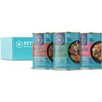 Produktbild von Classic Nassfutter Vorratspaket für Senioren Hunde Mix Lachs Ente Wildschwein 12x400g und 6x375g - 12 x 400 g