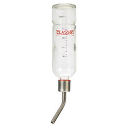 Produktbild von CLASSIC Trinkflasche aus Glas transparent Größe M - 0,35 l
