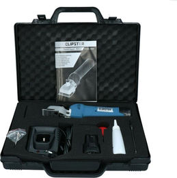 Clipster FarmClipper Akkuschermaschine für Pferde in Blau mit Edelstahl-Komponenten – Bild 1 von 11