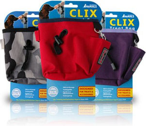 Clix Futterbeutel aus Polyester in Lila – Bild 1 von 2