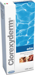 Produktbild von Clorexyderm Oto Ohrenreiniger für Katzen zur Haut- und Fellpflege 2 x 150 ml - 2 x 150 ml