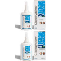 Produktbild von Clorexyderm oto piu Ohrenreiniger für Hunde und Katzen 300 ml
