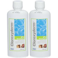 Produktbild von Clorexyderm Shampoo 4% für Haut und Fell 500 ml