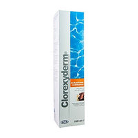 Produktbild von Clorexyderm Soluzione Shampoo Schaumlösung zur Hautpflege für Haustiere 2 x 200 ml - 2 x 200 ml