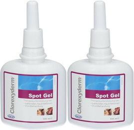Produktbild von Clorexyderm Spot Gel zur Pflege von Haut und Fell