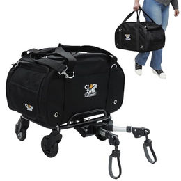 CLOSE2ME PetRider Basic Transportbox für kleine Rassen mit Regenschutz aus Polyester in Schwarz – Bild 1 von 9